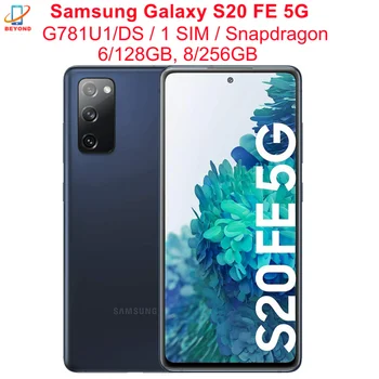 Samsung Galaxy S20 FE S20 Lite 5G G781U1 G781U1/DS 6.5" ROM 128/256GB RAM 6/8GB Snapdragon NFC Original Unlocked 1