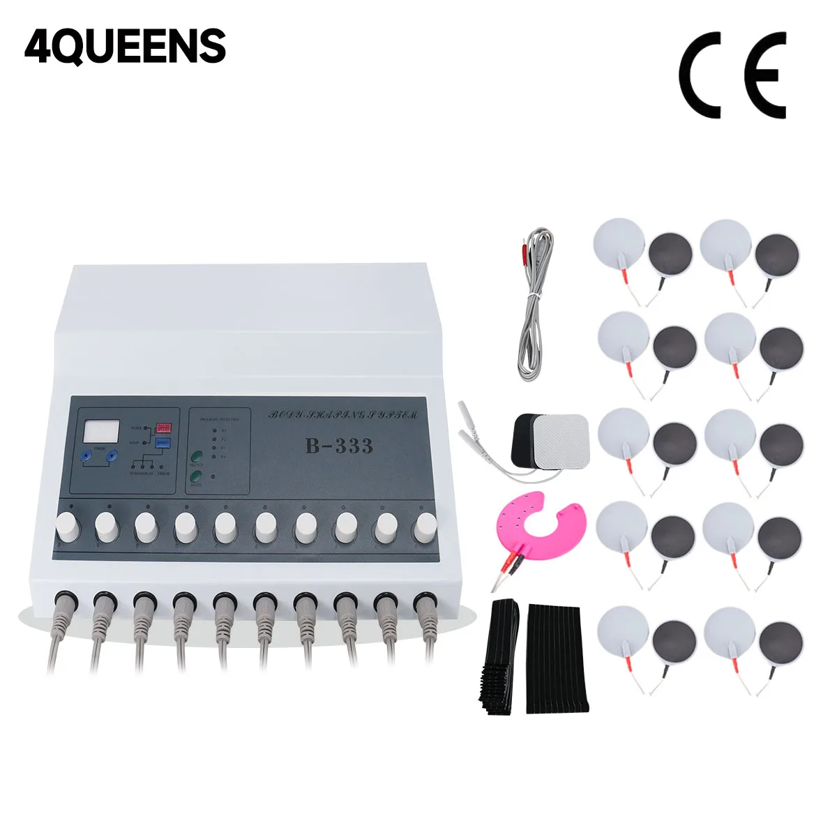 4Queen Электростимуляция Ems аппарат для стимуляции мышц Electric Массажер мышечного