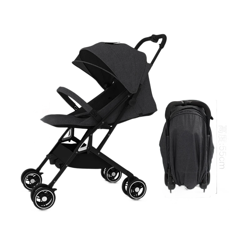 

Can Get on The Plane, Ultra-light Stroller, Umbrella CarOne-key Storage Folding Child Trolley, Portable Baby Stroller