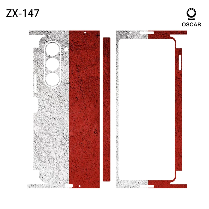 3M Красочные наклейки с защитой от царапин для Samsung Galaxy Z Fold 5 4 3 6 Fold5 Fold4 защитная