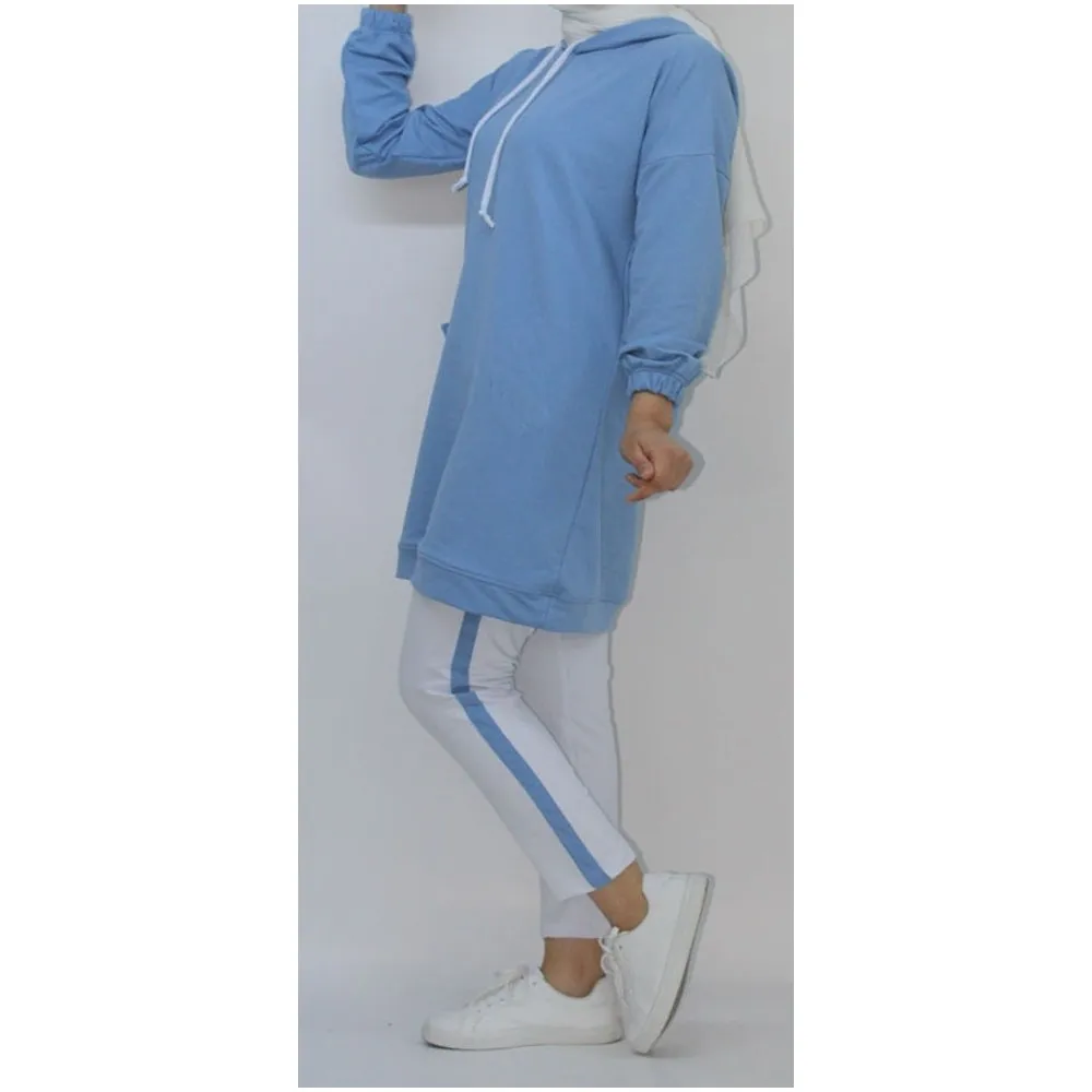 

Спортивный костюм Dorlie Hijab светло-голубого цвета