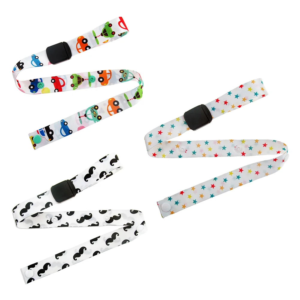 

3 Pcs Baby Bottle Anti Drop Chain Feeding Strap Sippy Cup Harness Straps Safety Toy Belt Polyester Nursery