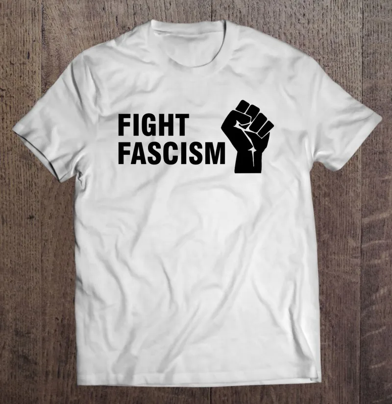 

Fight Fascism Premium Anti Fascism T-Shirts Oversize T-Shirt Anime Clothes Clothes Men Oversize Women's T-Shirt Men's T-Shirts