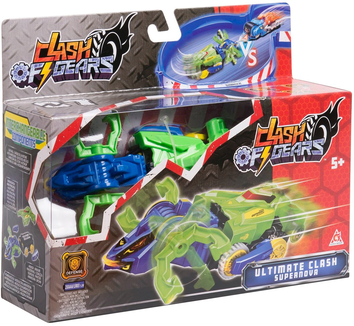 Боевая машинка Clash of Gears Ultimate Supernova (38315) 2xААА второй уровень | Игрушки и хобби