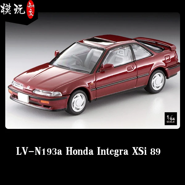 

TLV 1/64 HONDA INTEGRA XSi 89 LV-N193a/c/d Japanese version spot collection ornament gift