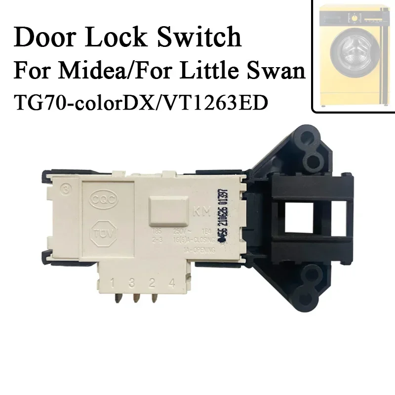 

Переключатель замка двери стиральной машины Midea для Little Swan TG70-colorDX/VT1263ED