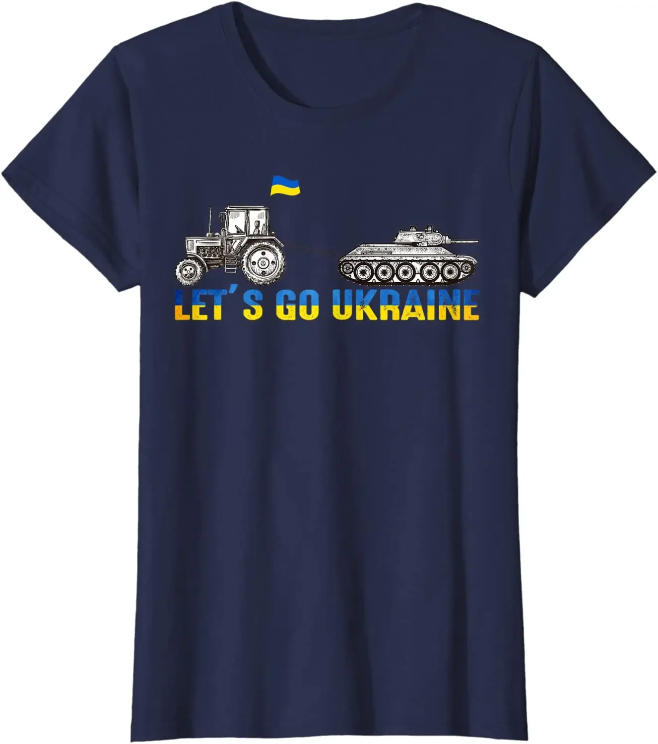 Футболка Слава Украина украинский фермер тракторная майка Let Go Ukraine летние