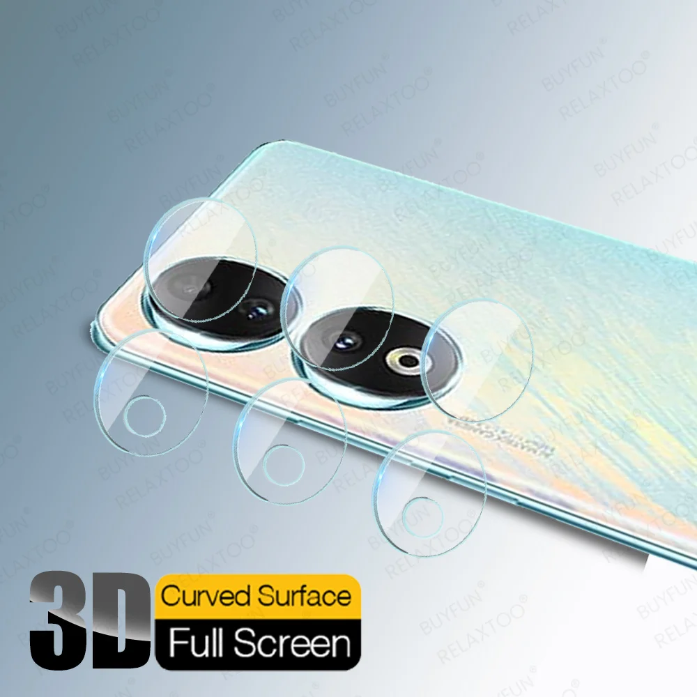 

3Pcs For Honor 90 5G Rear HD Camera Screen Protector Honor90 Lite Honar Xonor 90 Light Honor90Lite Lens Tempered Glass Case Film