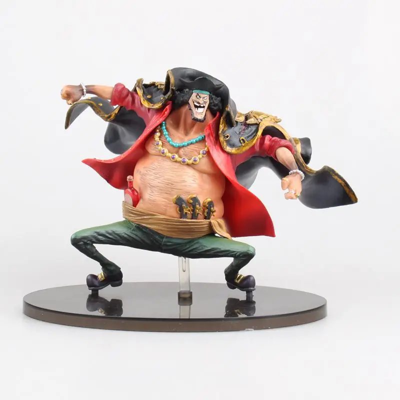 ONE PIECE Black Beard Pirates Four Emperors Marshall D Teach Blackbeard SC Modeling The Battle Over The Dome Action Figure Toy
