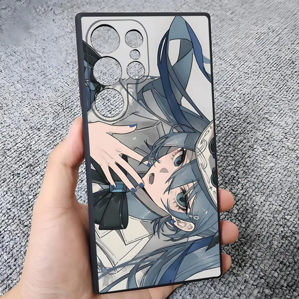 Фото Чехол для телефона Suisei H-Hoshimachi для Samsung S25 Edge S24 S23 S22 S21 S20 Ultra Plus Fe Galaxy A54 A53 A34 A25 A16 Cover №4