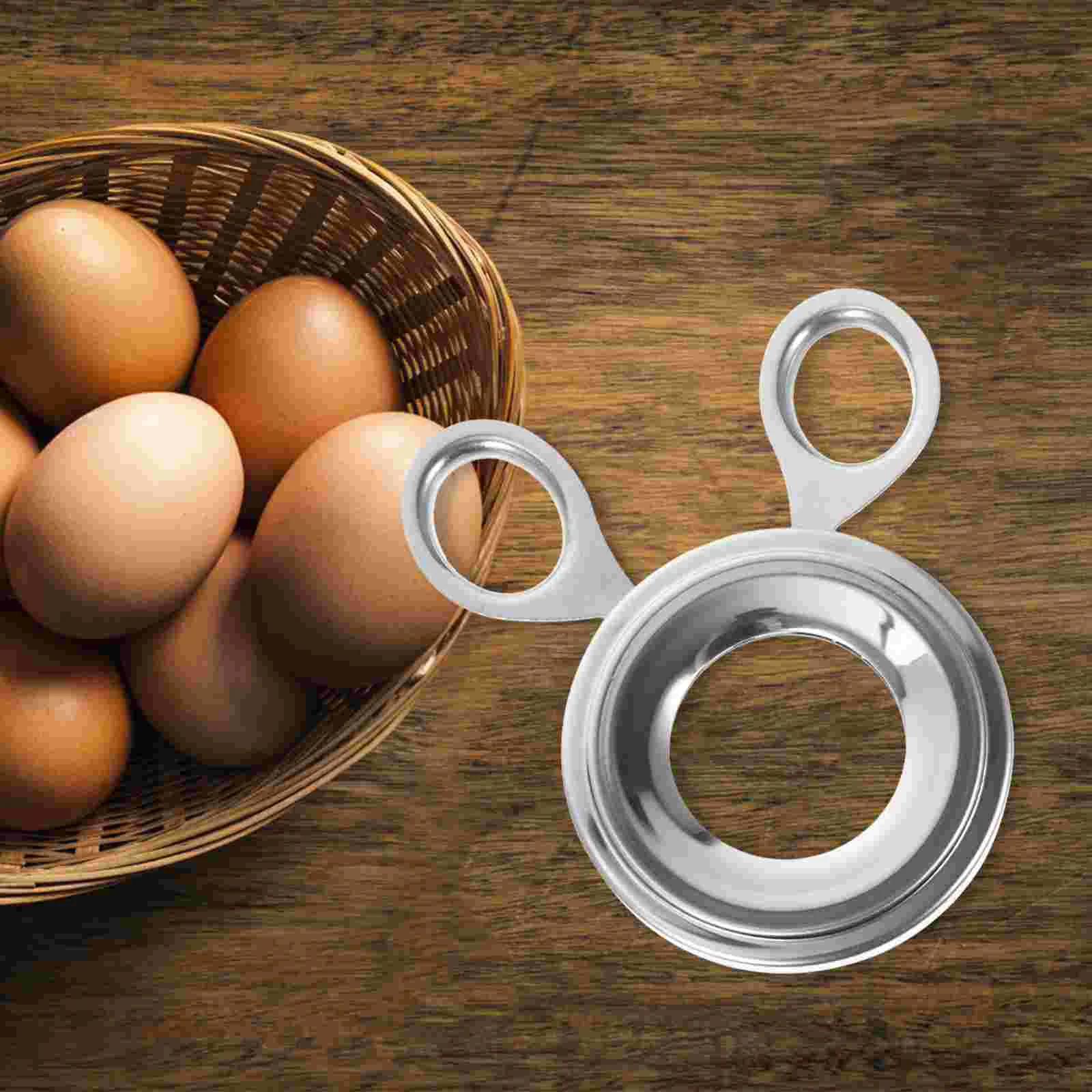 

Egg Top Remover Boiled Egg Topper Stainless Steel Shell Separator Remover