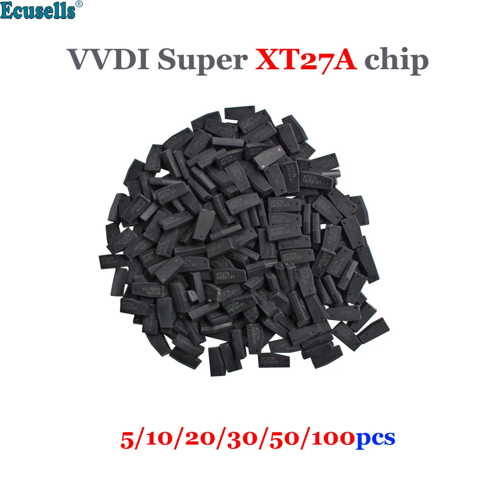 

VVDI Super Chip XT27A XT27A01 XT27A66 Transponder for ID46/40/43/4D/8C/8A/T3/47 for VVDI Key Tool VVDI2 /Mini Key Tool