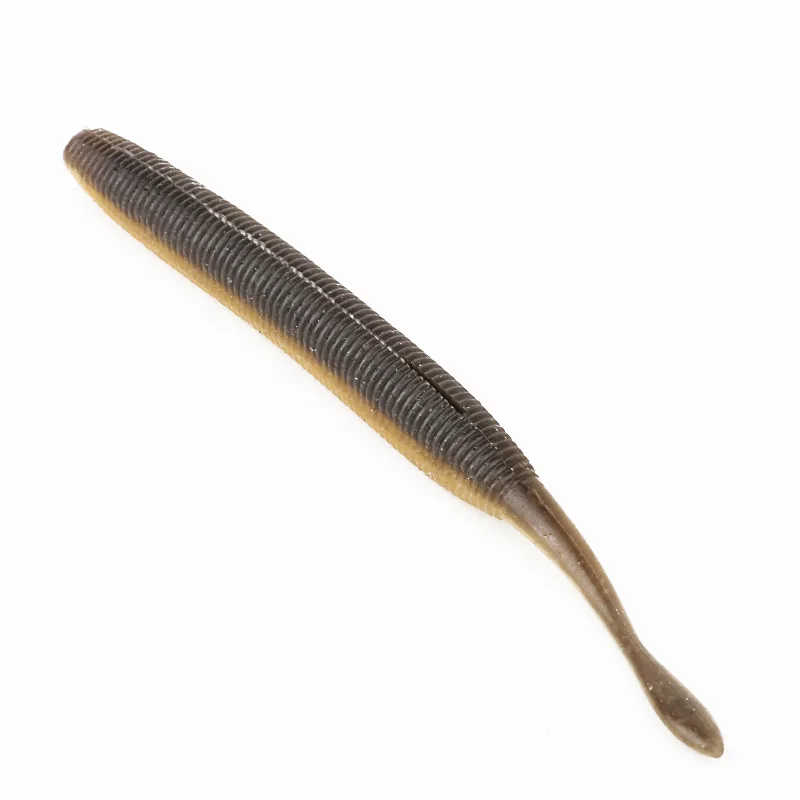 Ardea Soft Lures worm Baits Shad Double Color 3pcs 127mm/7.5g Silicone Tail Lures Jigging Wobblers Bass Pike Fishing Tack