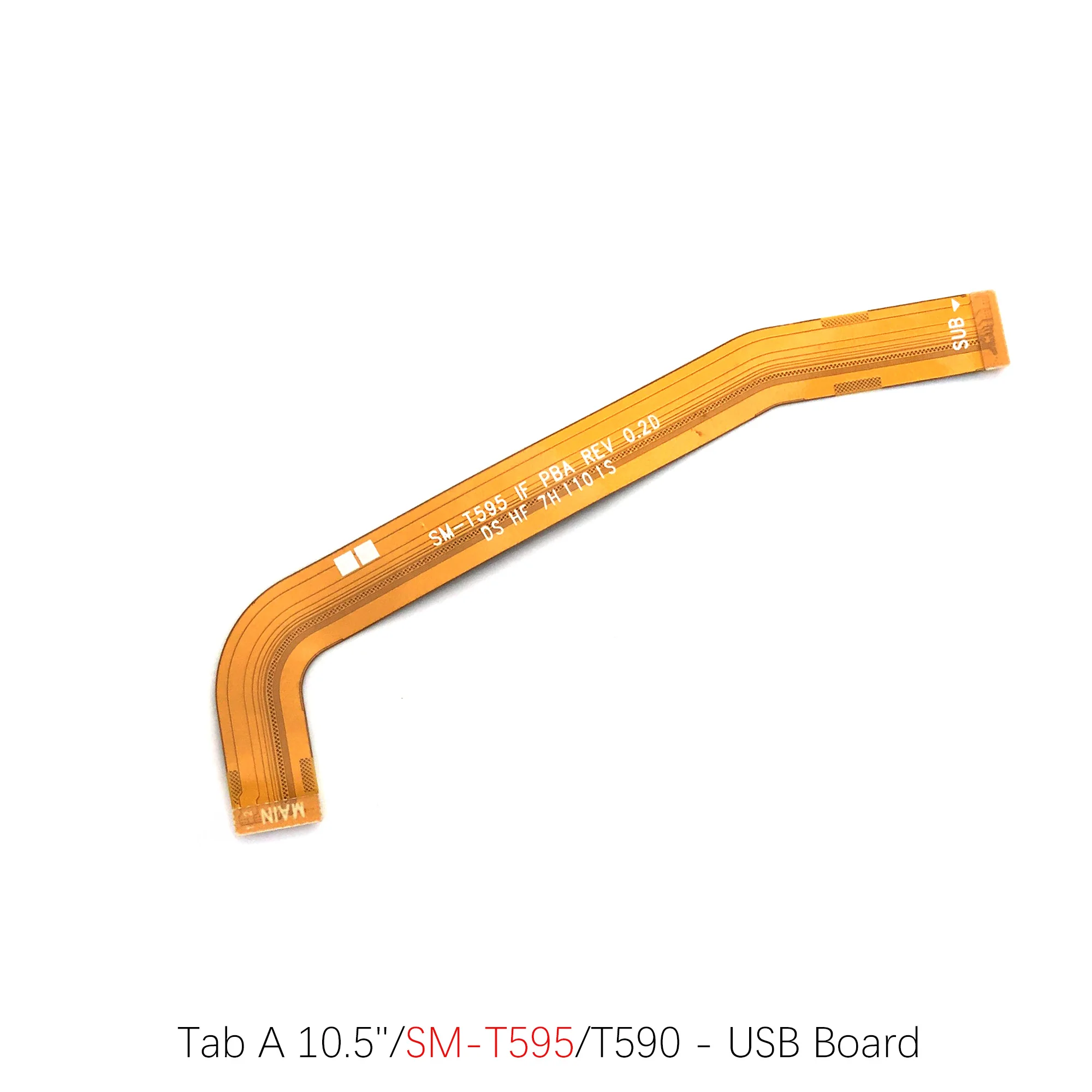 Основная материнская плата для Samsung T500 T505 T515 T510 гибкий ЖК-кабель T585 T580 T595 T590 T800 T801