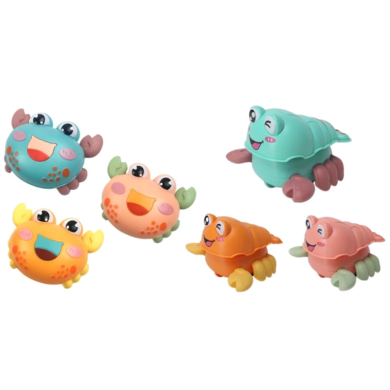 

Funny Running Toy Plastic Crab/Crayfish Toy for Kids&Adults Trick Toy with 2 Optional Colors Relieve Stress