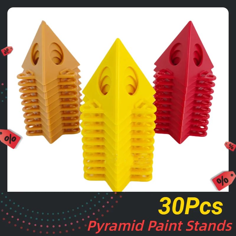 Подставки для краски в форме пирамиды мини-треугольные подставки треугольные