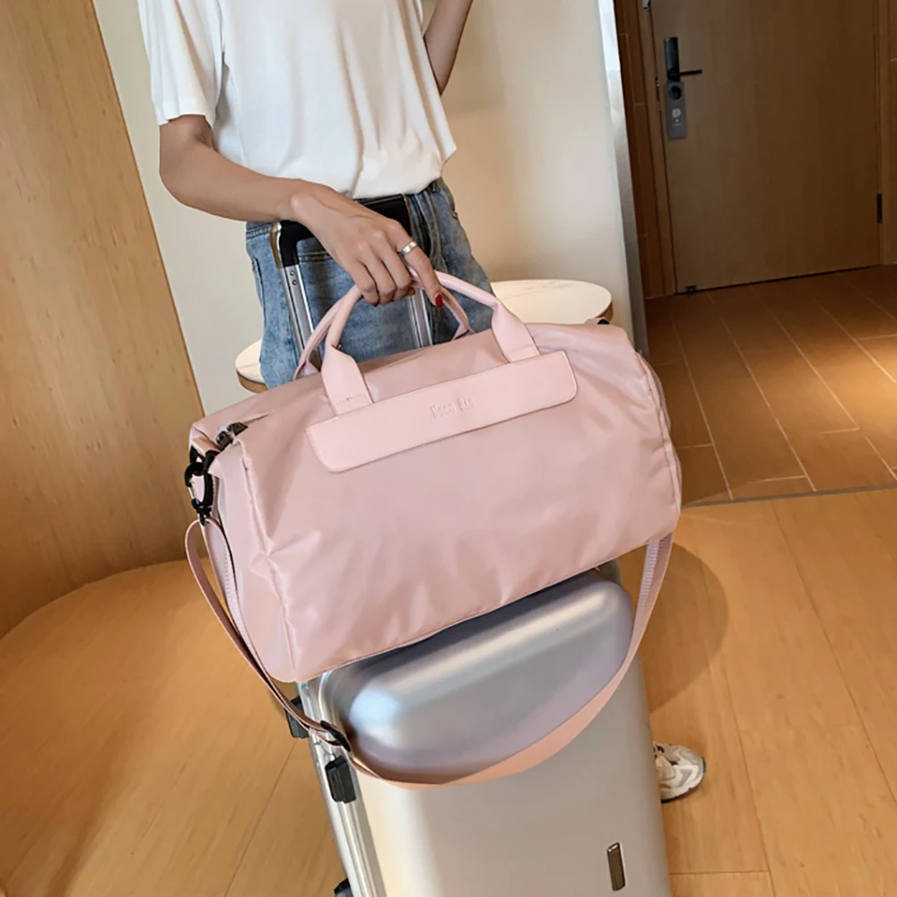 Large-capacity Fitness Bag Dry And Wet Separation Waterproof Sports Yoga Shoulder Handbag Short-distance Travel Bag 2022 New