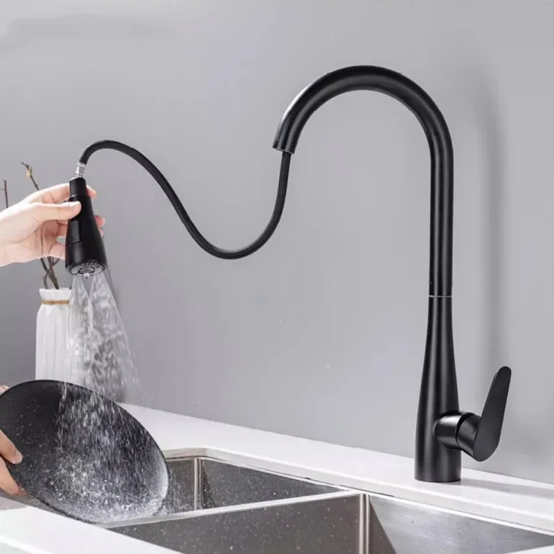 Фото GEGVE Smart Touch Кухонные смесители из нержавеющей стали 304, съемный сенсорный смеситель для раковины, смеситель для крана, Израиль, кухонный смеситель, матовый №4