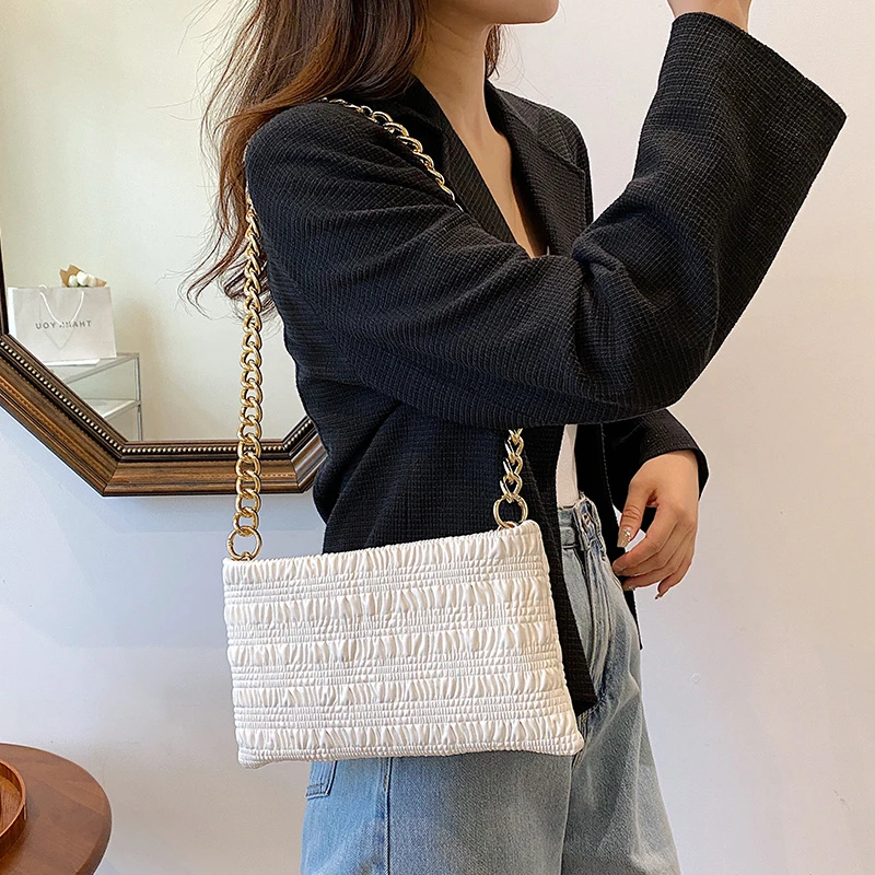 

Top-Handle Bags Fashion Brand Luxury New Chain Small Flap Crossbody Shoulder Sling Bag for Women Chain Handbags and Purse