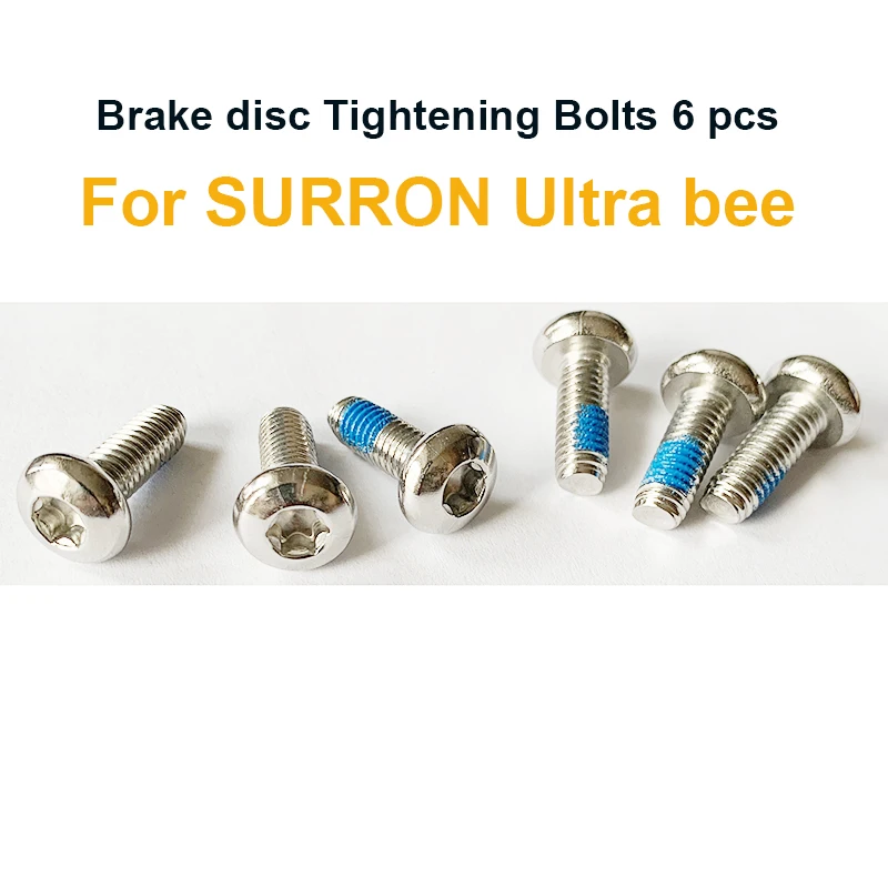 Фото Подлинные OEM винты SURRON Ultra bee, тормозные дисковые болты/стандартные крепежные болты с защитой от ослабления и вибрации для UB №4