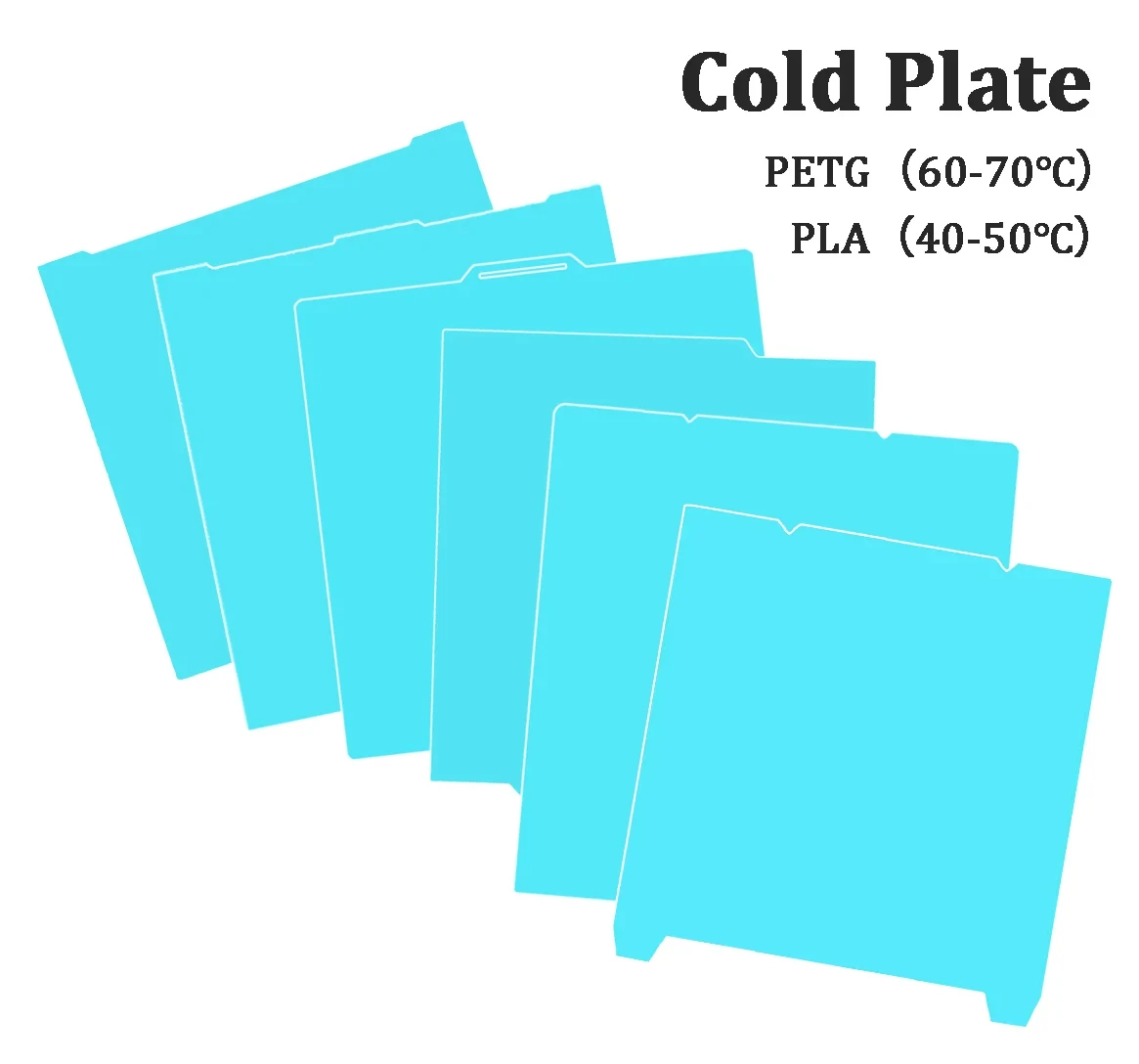 Фото Холодная пластина Glacier для Bambu Lab H2D H2S A1 P1 X1C P2S H2C Cool Build Plate для Anycubic Kobra S1 Creality K1 Ender 3 Kobra 3 №3