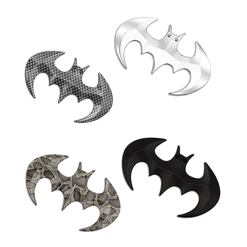 

Car Motorcycle Emblem Metal Bat Badge Logo Body Decals Sticker For BMW Suzuki Mitsubishi Hyundai Renault Mercedes Audi seat KIA