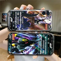 japnan anime pok%c3%a9mon funda phone case for iphone 11 13 12 pro max 12 13 mini x xr xs max se 2020 7 8 6s plus celular original
