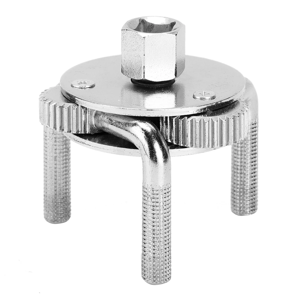 

Universal Oil Filter Wrench Tool Drive 3-Jaw Remover Tool 63-105mm For Car TrucksRound