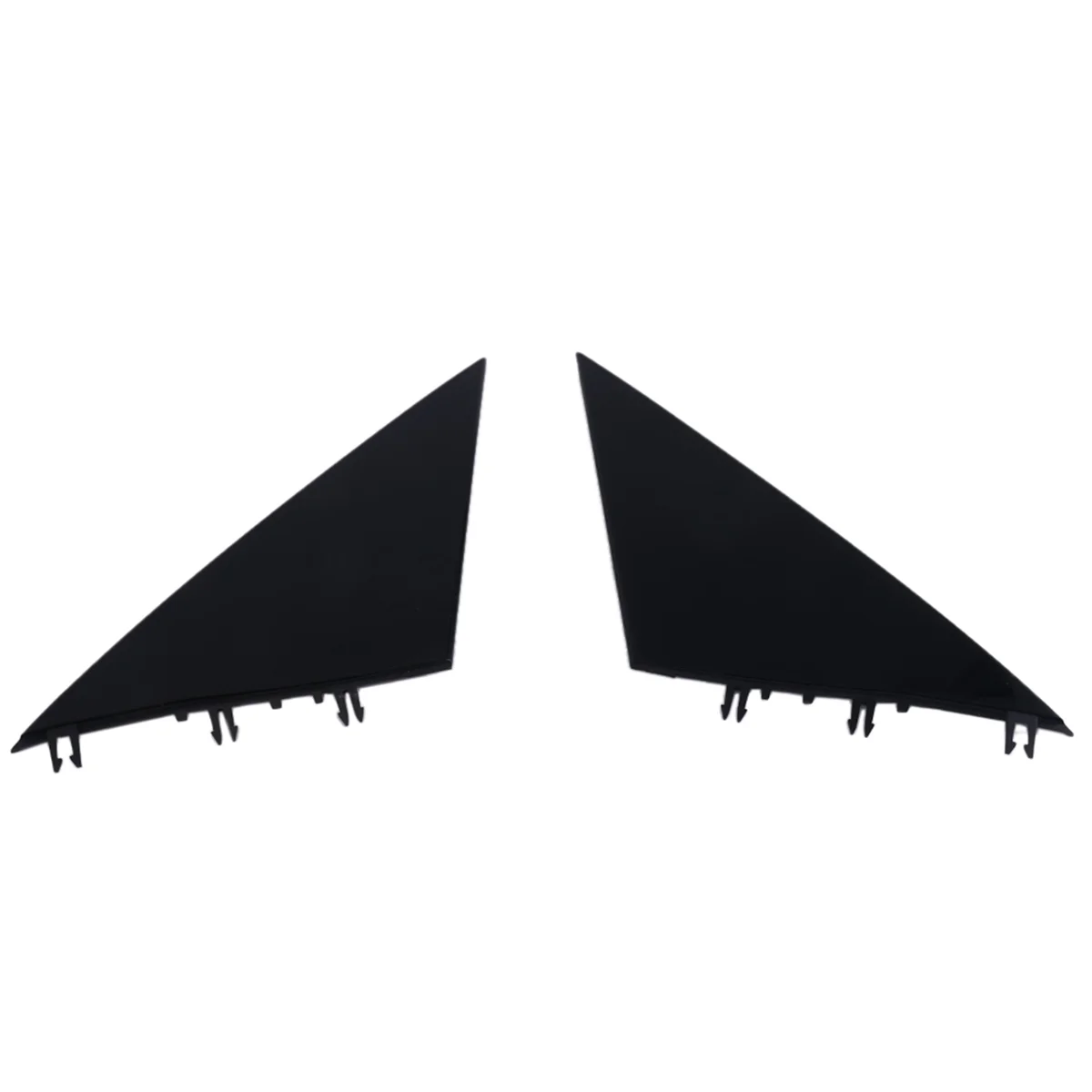 

Exterior Mirror Triangle Trim Panel Trim Black for Tesla Model Y