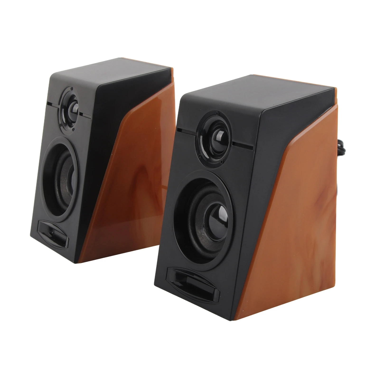 Колонки для ПК, HiFi, глубокие басы, регулируемая громкость, Plug and Play,  настольные колонки для телевизоров, компьютеров, ноутбуков, телефонов |  AliExpress