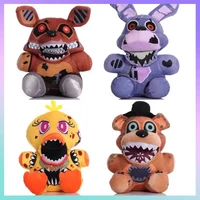2022 new fnaf plush toys kawaii freddys animal foxy bonnie bear ribbit stuffed plush toys in stock plush birthday gift for kid