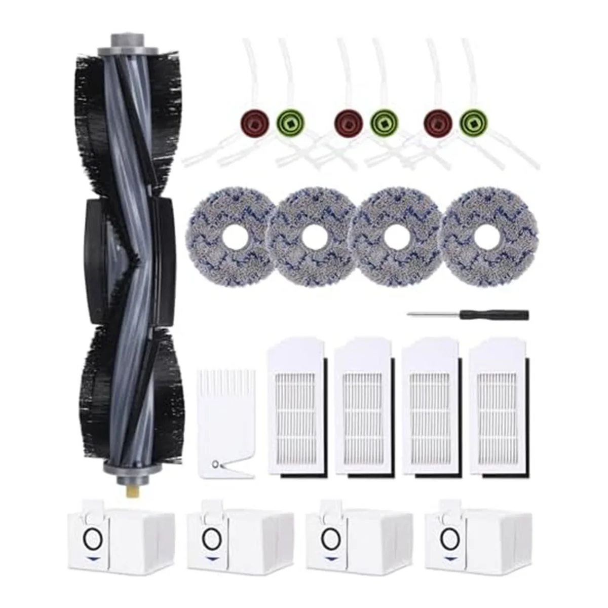 Аксессуары для пылесоса DEEBOT X1 Omni/X1 E Turbo основная щетка боковые щетки фильтры