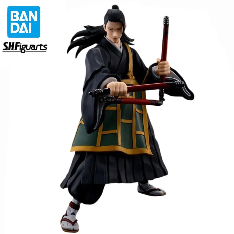 

Оригинальные фигурки героев мультфильма BANDAI SHF juютсу Kaisen Geto Suguru из ПВХ, фигурки героев аниме, модели игрушек
