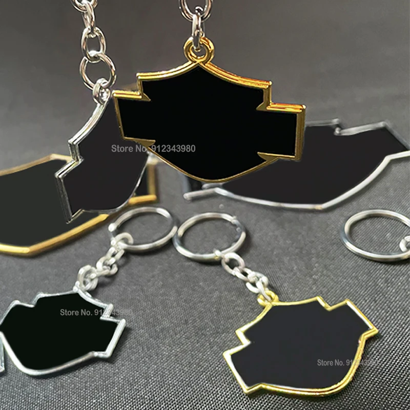 

3D stickers Key Ring emblem Motorcycle Car Metal sticker Road Glide Special Sportster 883 Keyring Keychain Key Holder