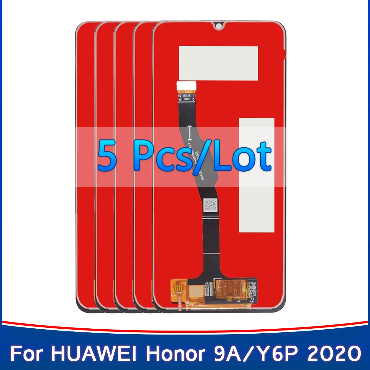 5 шт. 6 3 дюйма для Huawei Honor 9A ЖК-дисплей сенсорный экран Замена 9 A Y6P 2020 зеркальный