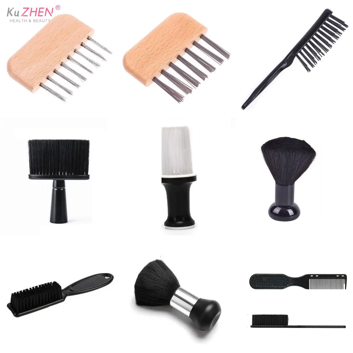 

1PC Professional Barbers Brush Salon Stylist Hairdressing Tools Accessorie Hair Remove Brush Hair Cutting Neck Face Duster Clean