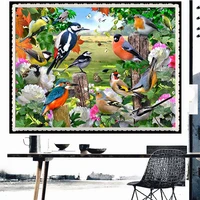 scenic all birds diy 5d diamond painting full drill square round embroidery mosaic art picture of rhinestones home decor gifts