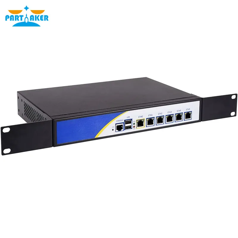 Маршрутизатор Partaker pfSense Firewall Soft N5105 6x Intel i226 2.5G LAN 2x DDR4 Mini PC VGA COM AES-NI OPNsense ESXi