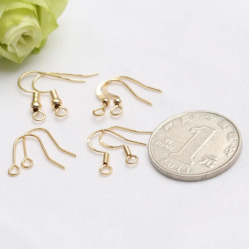 10pcs Stainless Steel Ear Hook Findings French Homemade Tassel Earring Half-finished for DIY Jewelry Making Supplies Accessories