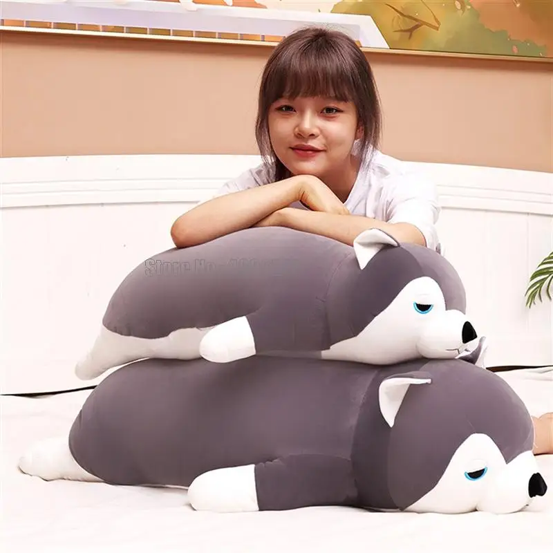 Мягкая милая плюшевая собака хаски набивное животное кукла подушка Детская