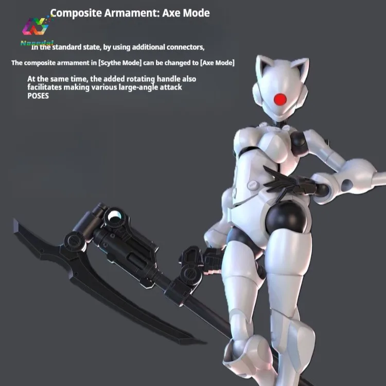 Коллекционная модель SHEIK MAINLAND 3MIN PROJECT: Суперподвижная фигурка Swift Female Mutant, 3,75 дюйма, высокая детализация, для самостоятельной сборки (art.: 3920da0ee449b) - 3920da0ee449b