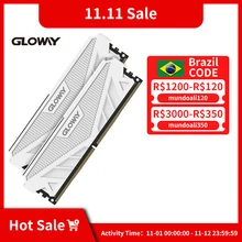 Gloway G1 Series DDR4 RAM 8GB PC Desktop Memory 2X8GB 3000MHZ 3200mhz DIMM with  Heatsink with High Performance Memoria Ram DDR4