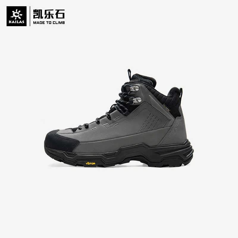 Kailas outdoor hiking shoes men and women winter plus velvet warm waterproof super non-slip N53 ° hiking shoes ice peak