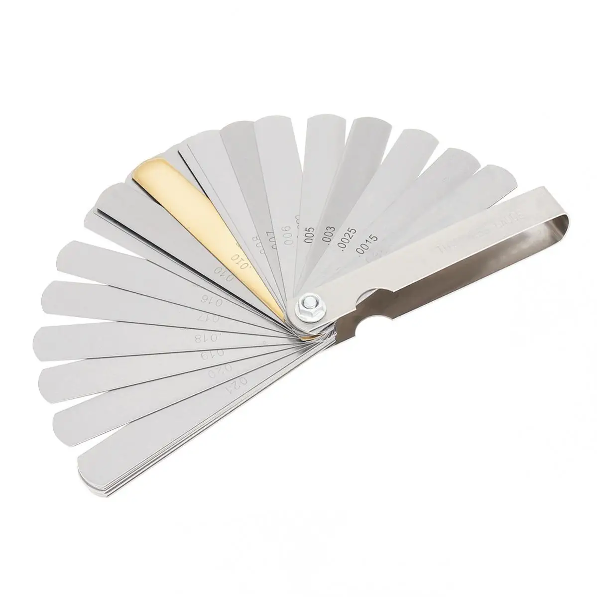 

32 лезвия 0,04-0,88 мм, метрические/императорские толщиновые щупы для свечей зажигания/зачистки подшипников/зазоров поршневых колец