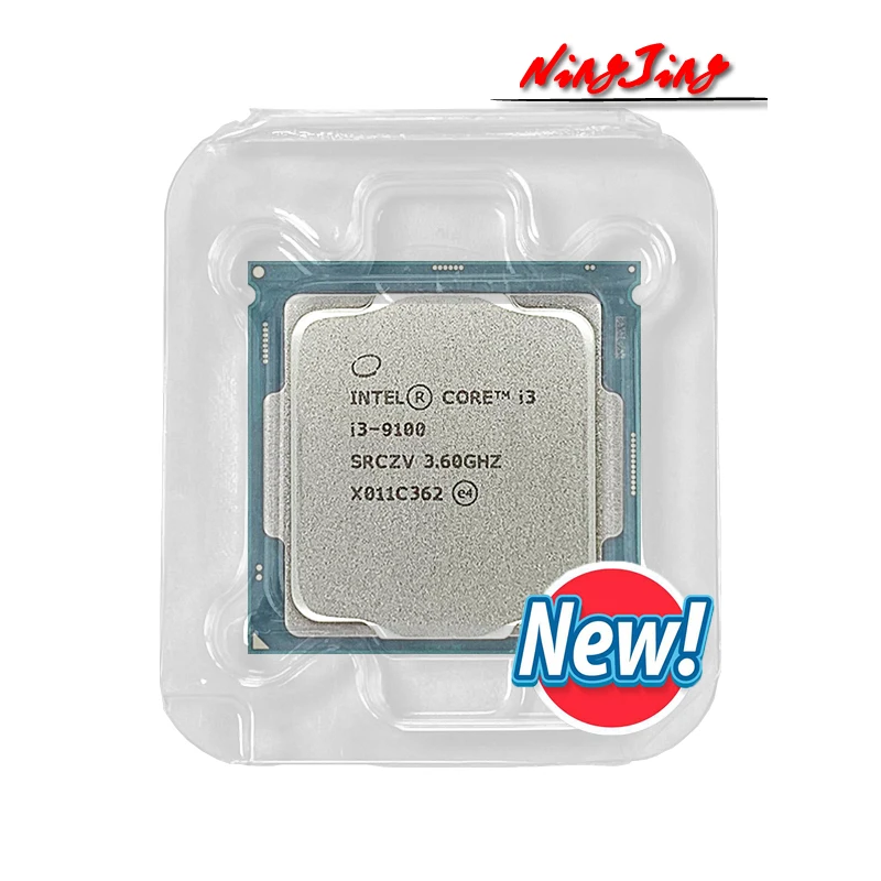 Процессор Intel Core i3-9100 NEW i3 9100 3 6 ГГц четырехъядерный четырехпоточный процессор 65 Вт