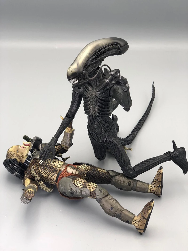 Классическая фигурка NECA Alien vs Predator Xenomorph Коллекционная модель игрушки