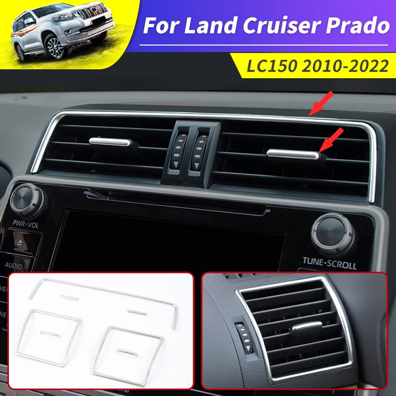 

Для 2014-2021 Toyota Land Cruiser Prado 150 аксессуары для украшения воздуховода кондиционера Lc150 Fj150 модификация 2020
