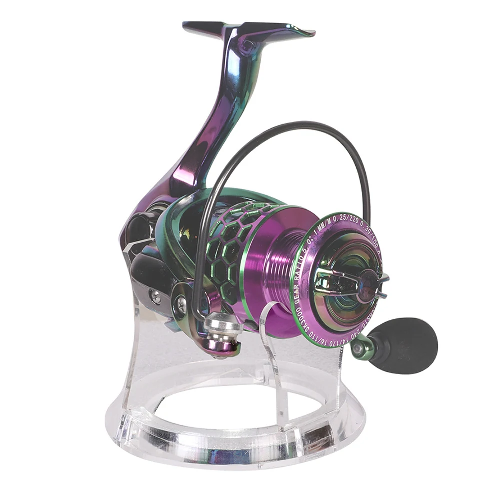 Fishing Reel Display Holder Acrylic Fishing Reel Stand Suppo