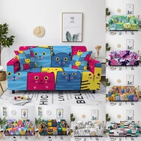 elastic sofa cover cartoon animal printed sofa slipcover corner sofa covers for living room couch cover for sofa protector
