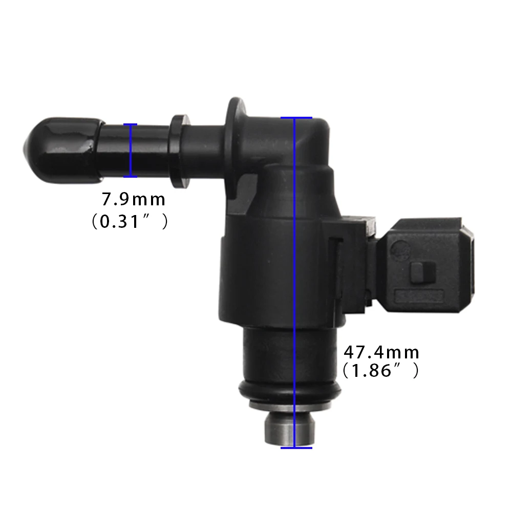 

GY6-125CC KYY-22PYQ мотоциклетная топливная форсунка-распылитель с двумя отверстиями для аксессуаров для мотоциклов Lanmo